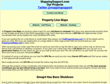 Tablet Screenshot of mappingsupport.com